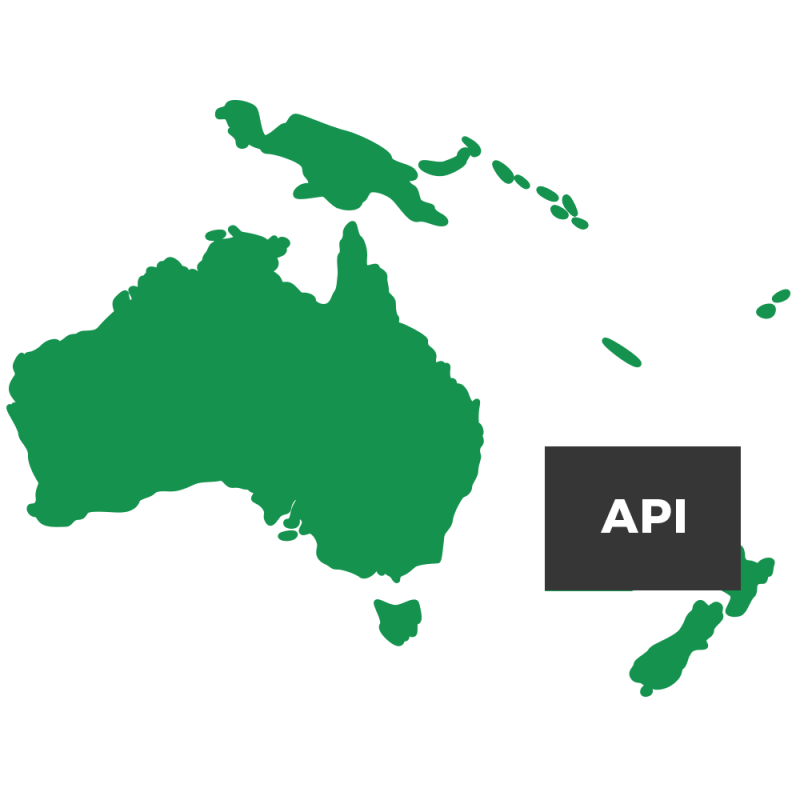 Oceania Golf Course Database API